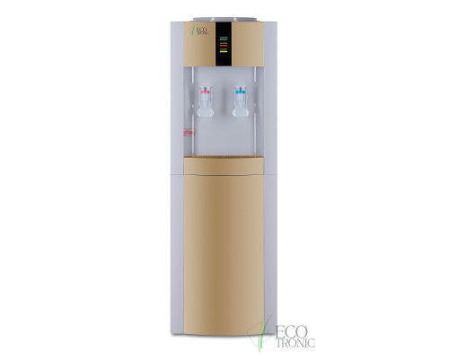 Кулер для воды Ecotronic H1-LCE Gold со шкафчиком