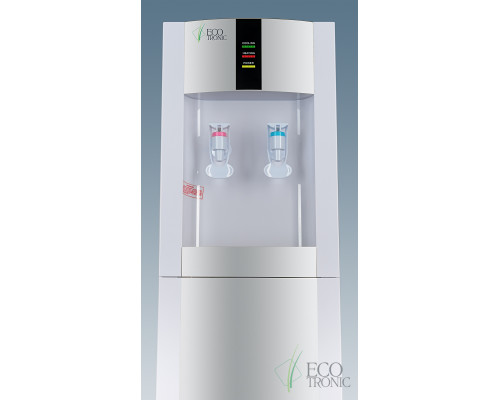 Кулер Ecotronic H1-LCE White со шкафчиком