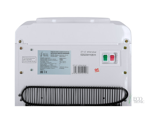 Кулер Ecotronic J21-LC white-silver