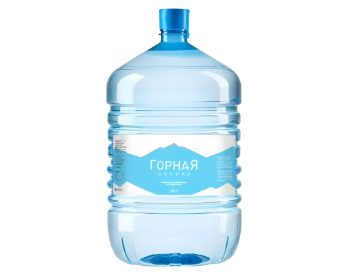 Природная питьевая вода "Горная долина" ПЭТ 19 литров